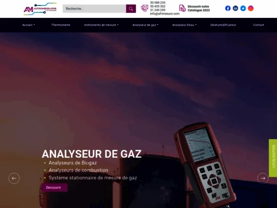 Vente d’instruments de mesure et d’équipements de laboratoire en Tunisie