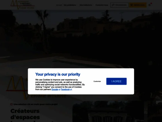 Maçonnerie & botanic eco concept vergné mylène