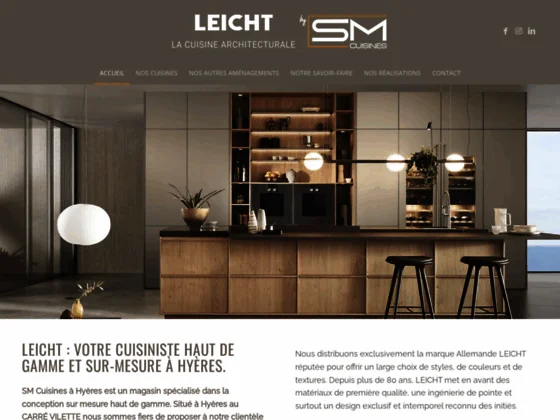 Cuisine sur mesure Hyères - SM Cuisines