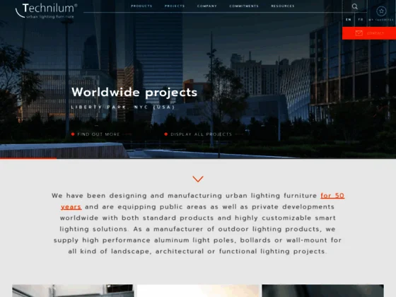 Fabricant éclairage public