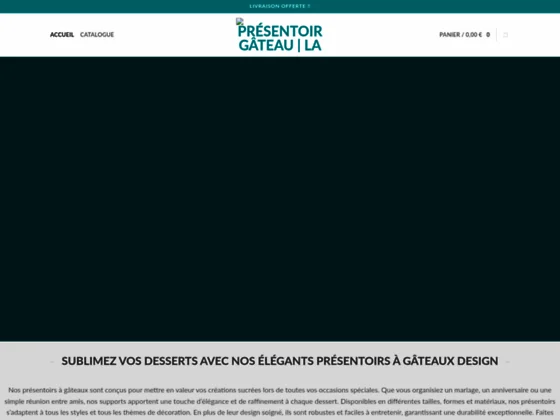 Présentoirs à Gâteaux