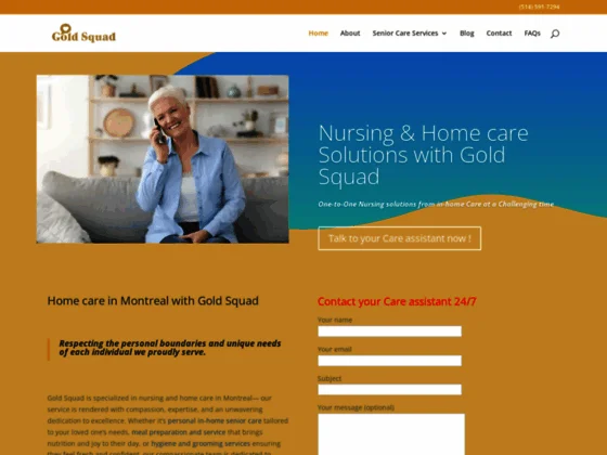 Aide personnalisée pour les ainés à domicile à Montréal  