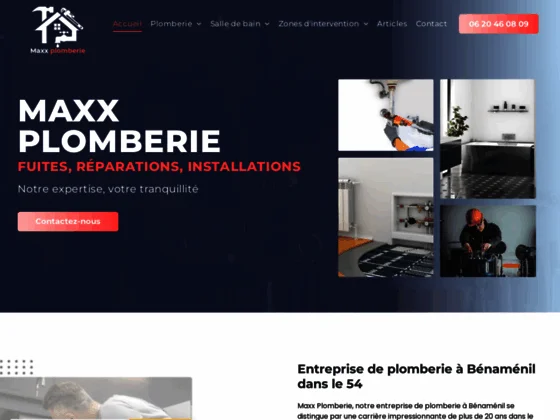 Installation sanitaire à Bénaménil