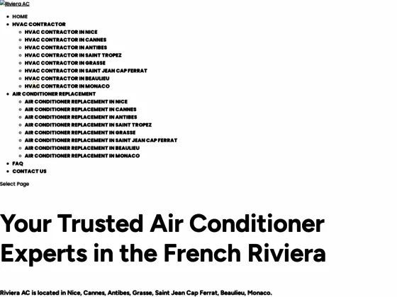 Expert en climatisation sur la Côte d’Azur