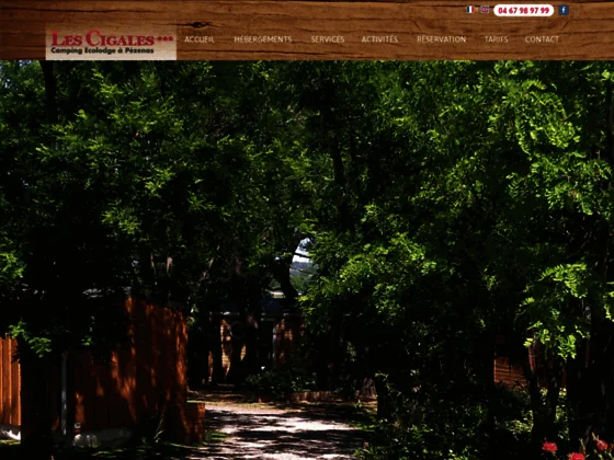 Camping pézenas pas cher - camping les cigales
