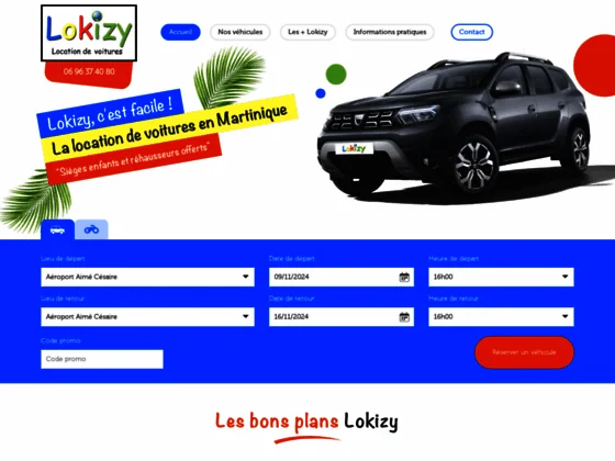 location voiture aeroport aime cesaire martinique