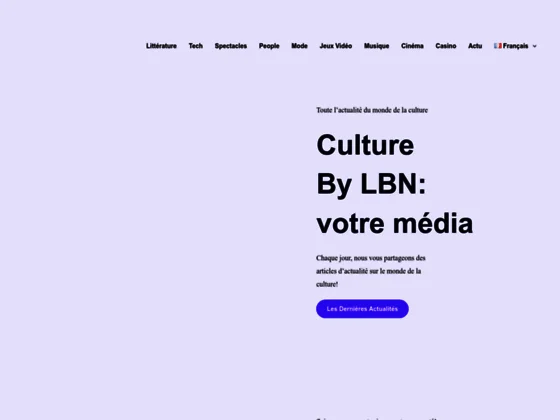 Actualité culturelle