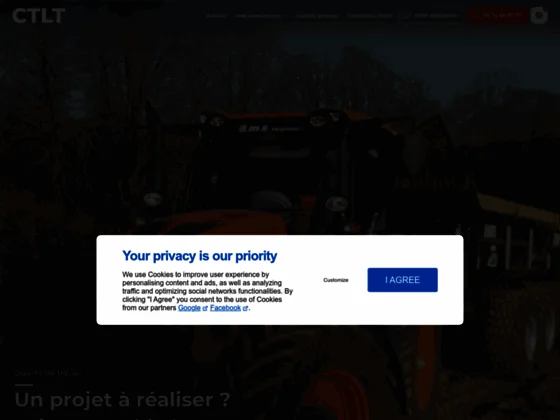 Caux transports locations terrassement