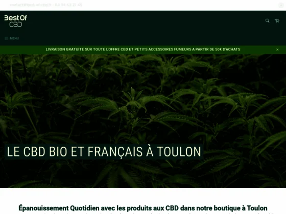 Boutique de CBD Toulon - Best of CBD