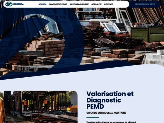 Diagnostic et valorisation PEMD en France