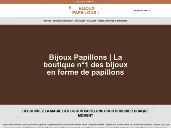 Bijoux Papillons