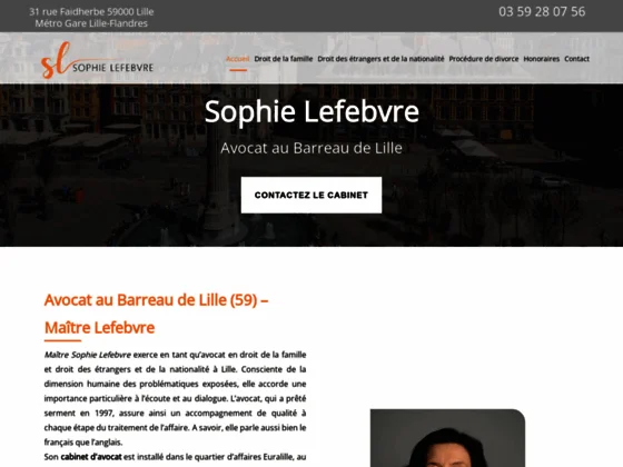 Cabinet d'avocat à Lille