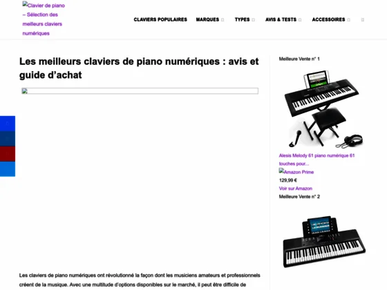 Clavier de Piano