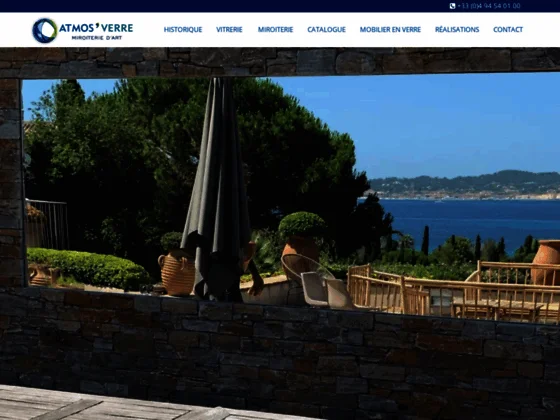 Meuble en verre Cogolin - Atmos'Verre