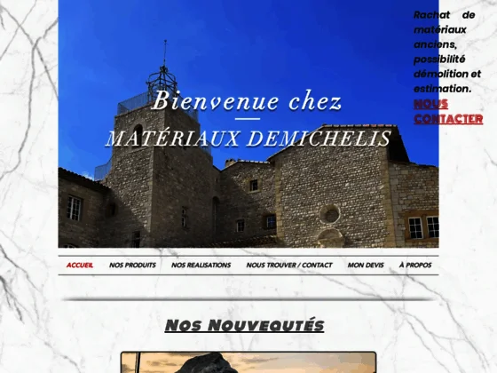 Tailleur de pierre - Matériaux DEMICHELIS