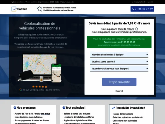 Géolocalisation de véhicules