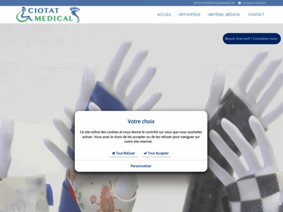 Semelles orthopediques Aubagne - CIOTAT MEDICAL