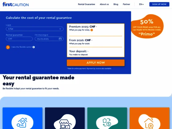 La solution pour obtenir une garantie de loyer rapide et flexible en Suisse