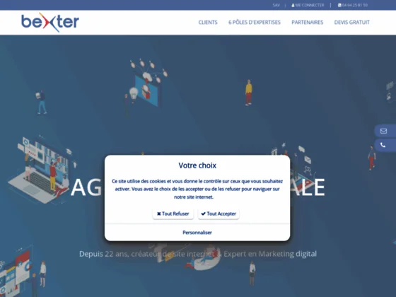 Agence web WordPress Toulon - Bexter