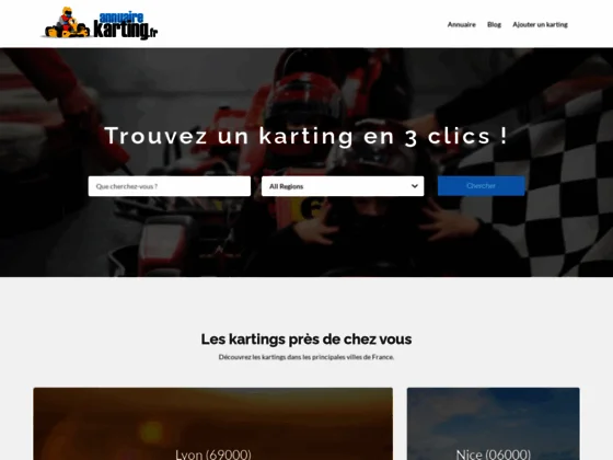Explorez les pistes de Karting partout en France 