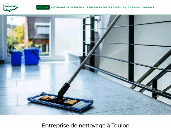 Nettoyage de bureaux Toulon - SoVarNet 