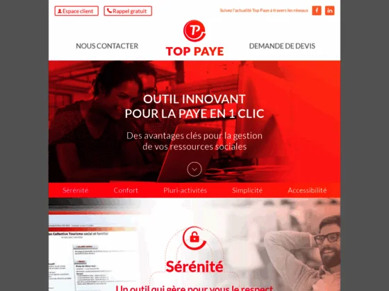 Gestion de la paie - Top Paye