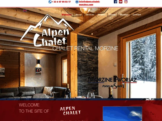 Alpen Chalet, votre chalet de location saisonnière à Morzine