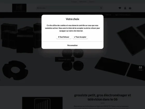 Grossiste gros electromenager 06 - IZIPIECE