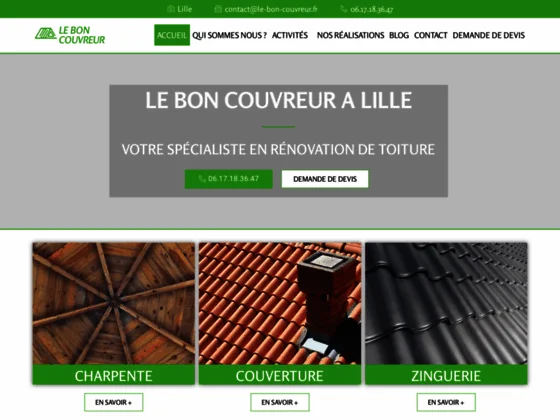Couvreur Lille