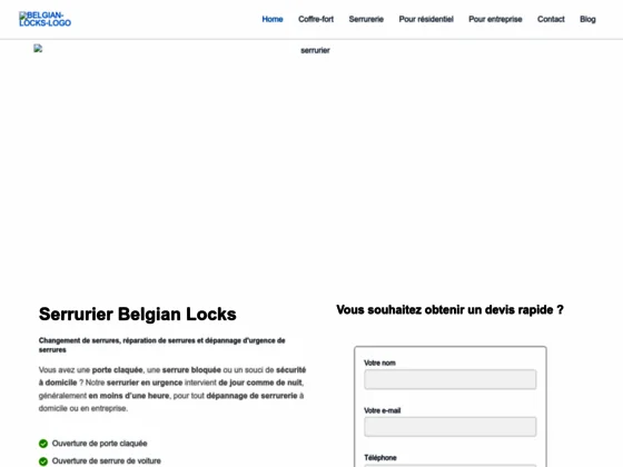 Serrurier Belgianlocks