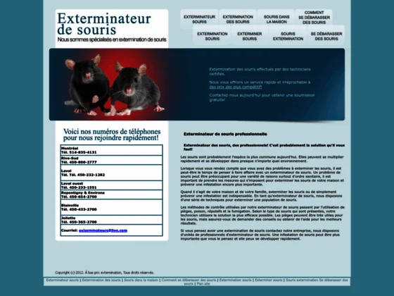 Éradiquez les souris grâce à Exterminateur de souris