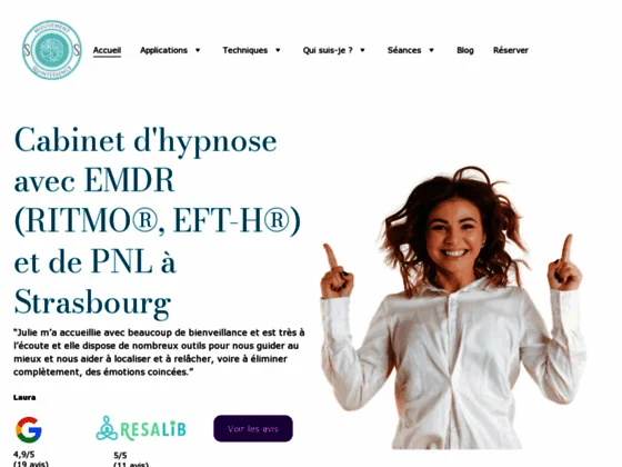 Thérapeute en hypnose avec EMDR (RITMO et EFT) et PNL