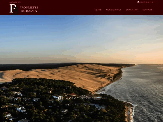 Agence immobilière Pyla-sur-Mer - Propriétés du Bassin