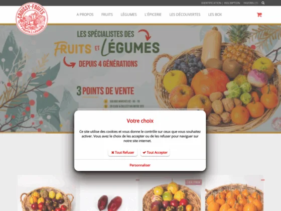 Livraison fruits et légumes Hauts-de-Seine - Croissy Fruits