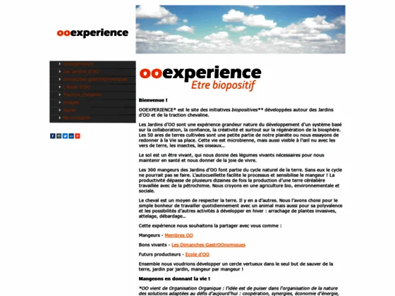 Explorez des idées originales avec ooexpérience.be 