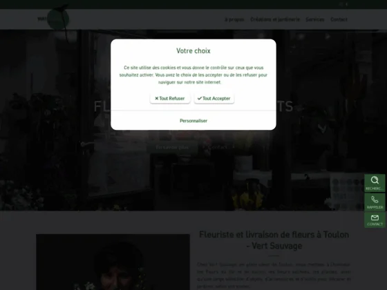 Fleurs Toulon - Vert Sauvage