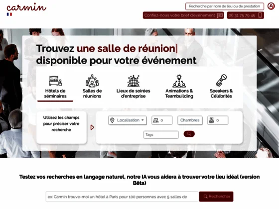 Agence de communication événementielle Carmin