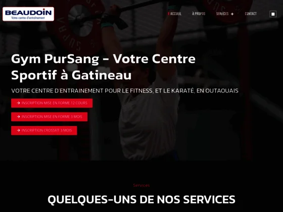 Beaudoin-Gym PurSang, salle de sport en Outaouais