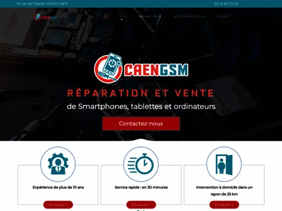 Réparation de téléphone à Caen