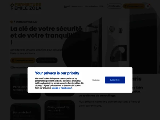 Fermeture emile zola