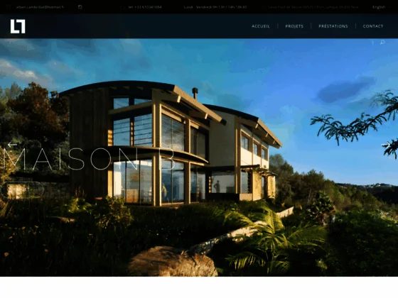 Architecte dplg Cagnes-sur-Mer - Alban Cambrillat