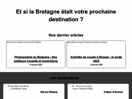 Pourquoi pas la Bretagne ?