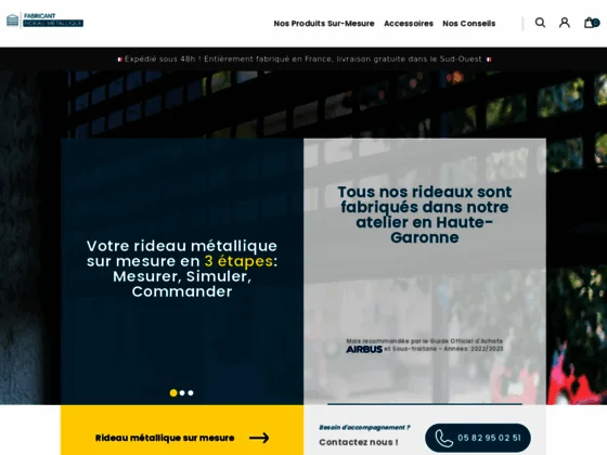 Fabricant Rideau Métallique