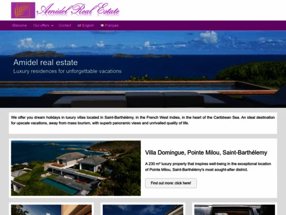 Vacances haut de gamme à Saint-Barthélémy