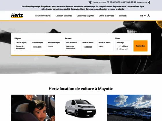 location utilitaire mayotte