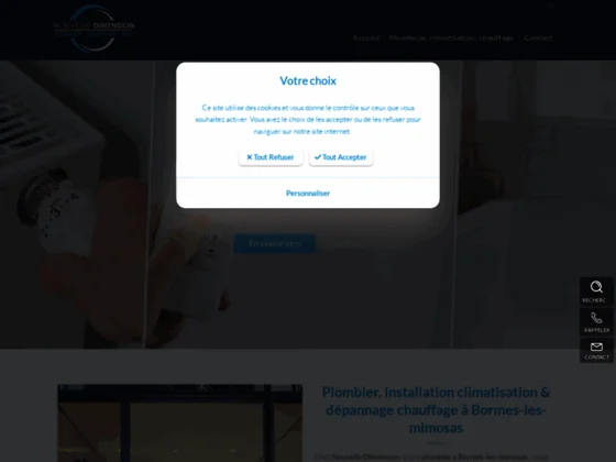 Dépannage chauffage Bormes-les-Mimosas - Nouvelle Dimension