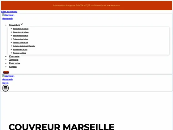 Entreprise de couverture Domenech