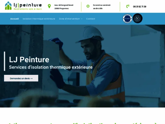 Travaux d'isolation thermique extérieure à Quimper 