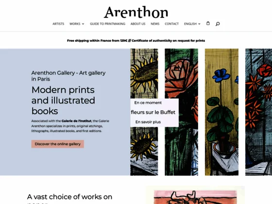 Galerie d’art à Paris