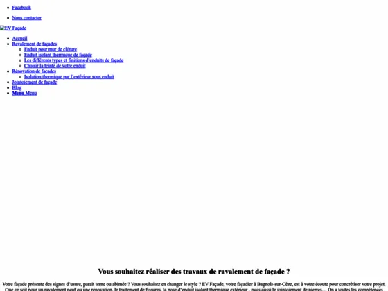 EV Façade à Bagnols-sur-Cèze